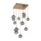 Hammerton Studio - CHB0089-09-NB-S-C01-L3 - LED Chandelier - Mesa - Novel Brass