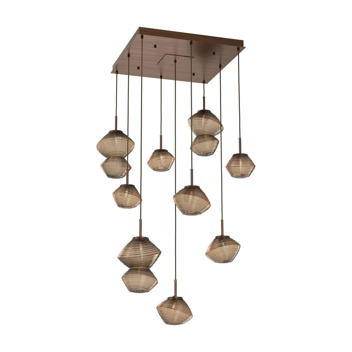 Hammerton Studio - CHB0089-09-RB-B-C01-L3 - LED Chandelier - Mesa - Oil Rubbed Bronze