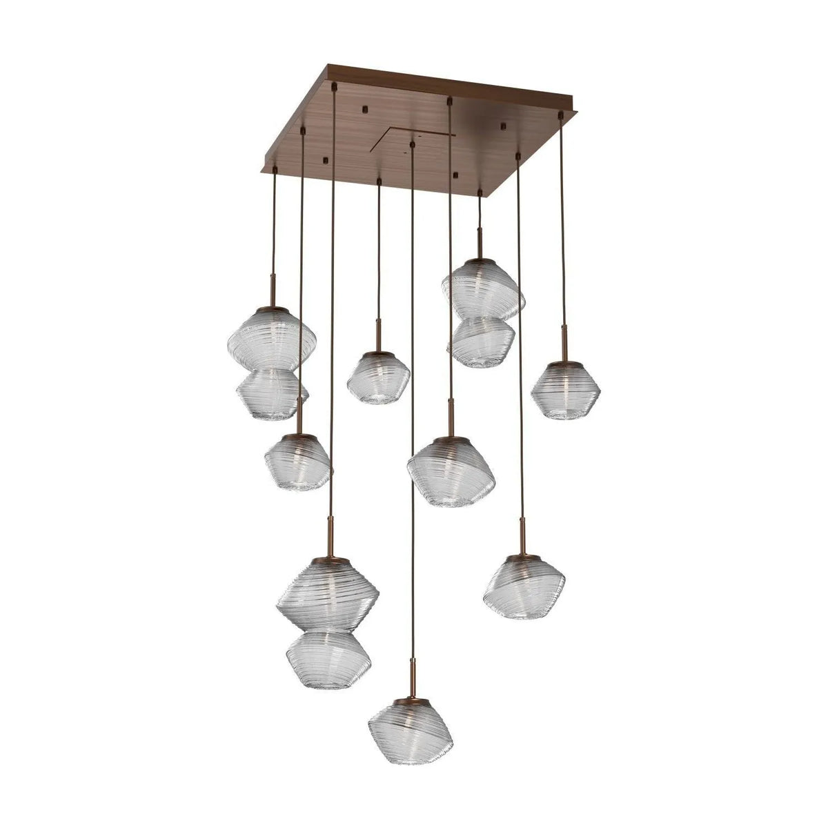 Hammerton Studio - CHB0089-09-RB-C-C01-L3 - LED Chandelier - Mesa - Oil Rubbed Bronze