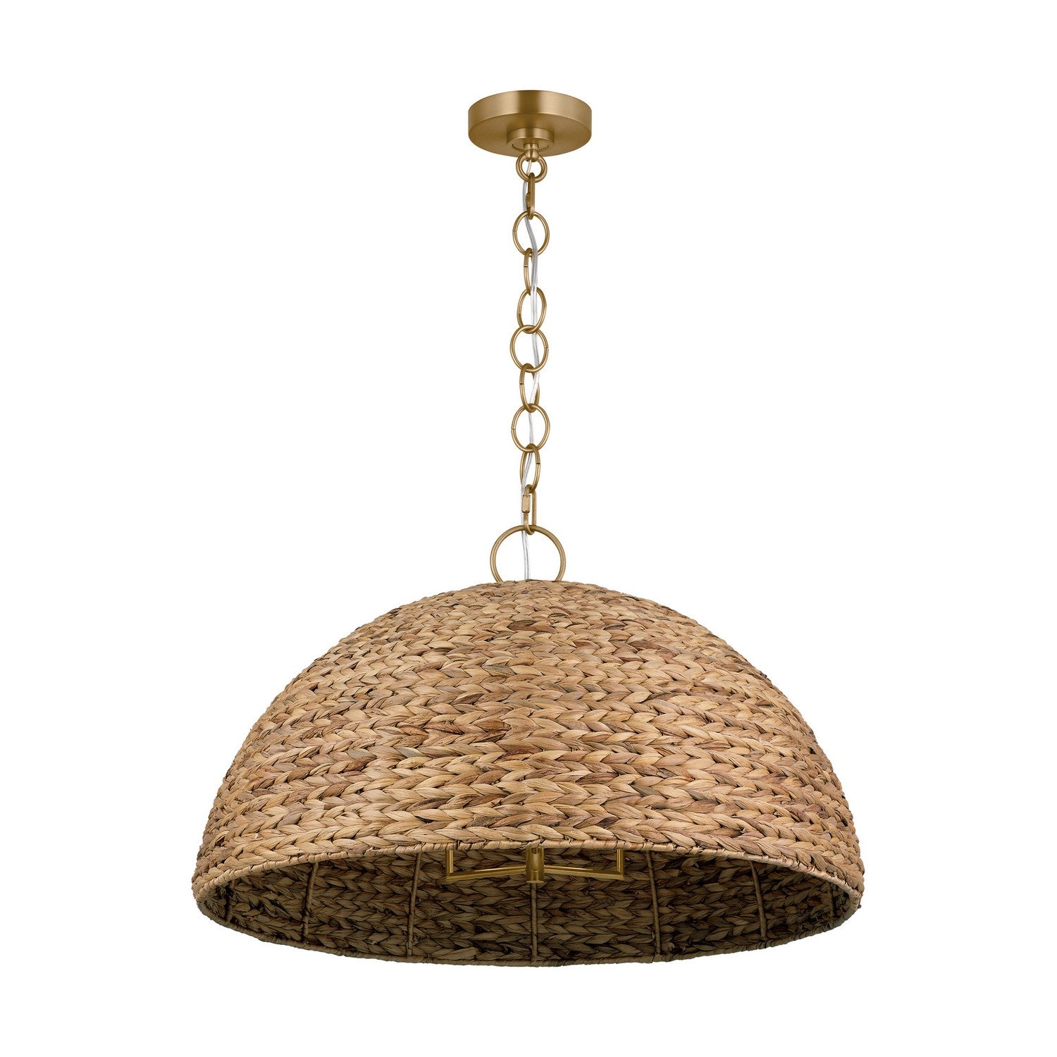 Visual Comfort Studio Canada - EP1373BBS - Three Light Pendant - Cay - Burnished Brass