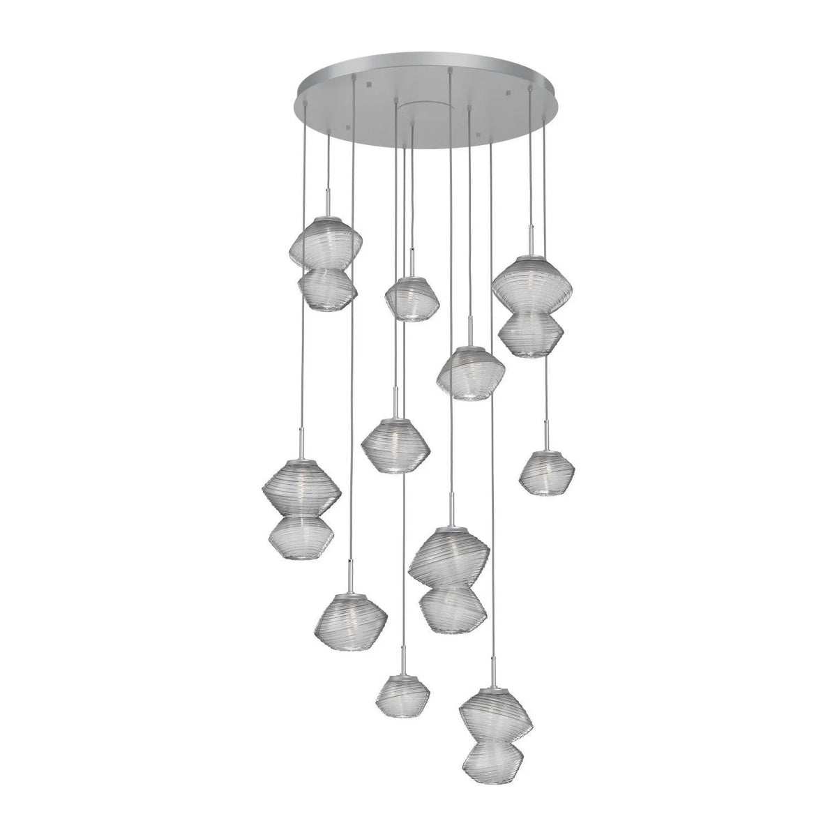 Hammerton Studio - CHB0089-11-CS-C-C01-L3 - LED Chandelier - Mesa - Classic Silver