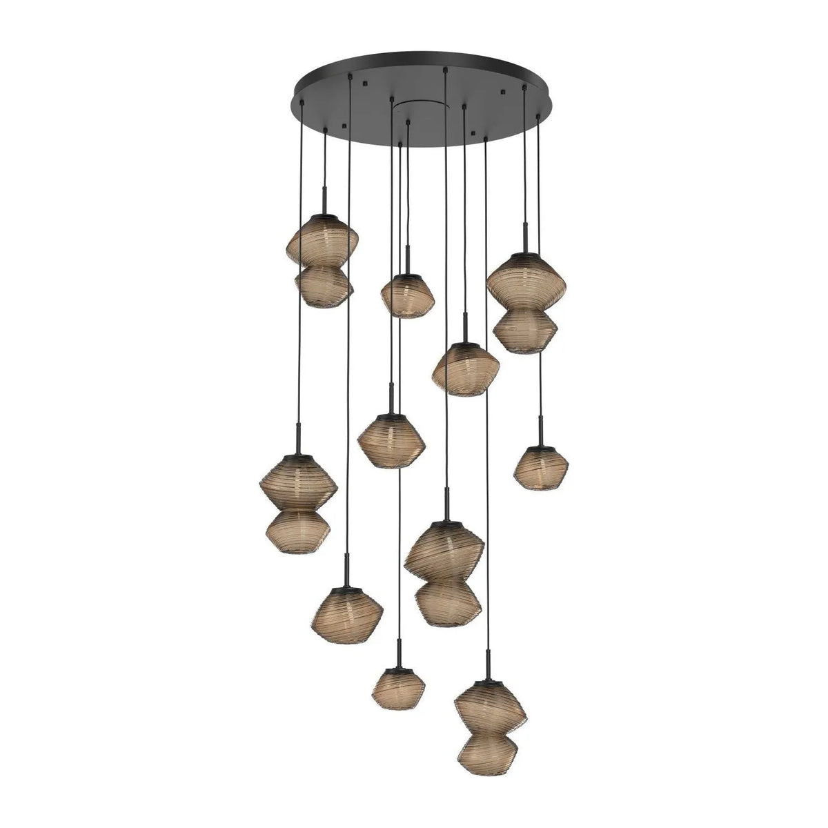 Hammerton Studio - CHB0089-11-MB-B-C01-L1 - LED Chandelier - Mesa - Matte Black