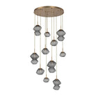 Hammerton Studio - CHB0089-11-NB-S-C01-L3 - LED Chandelier - Mesa - Novel Brass