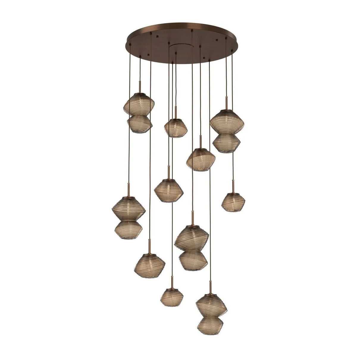 Hammerton Studio - CHB0089-11-RB-B-C01-L3 - LED Chandelier - Mesa - Oil Rubbed Bronze