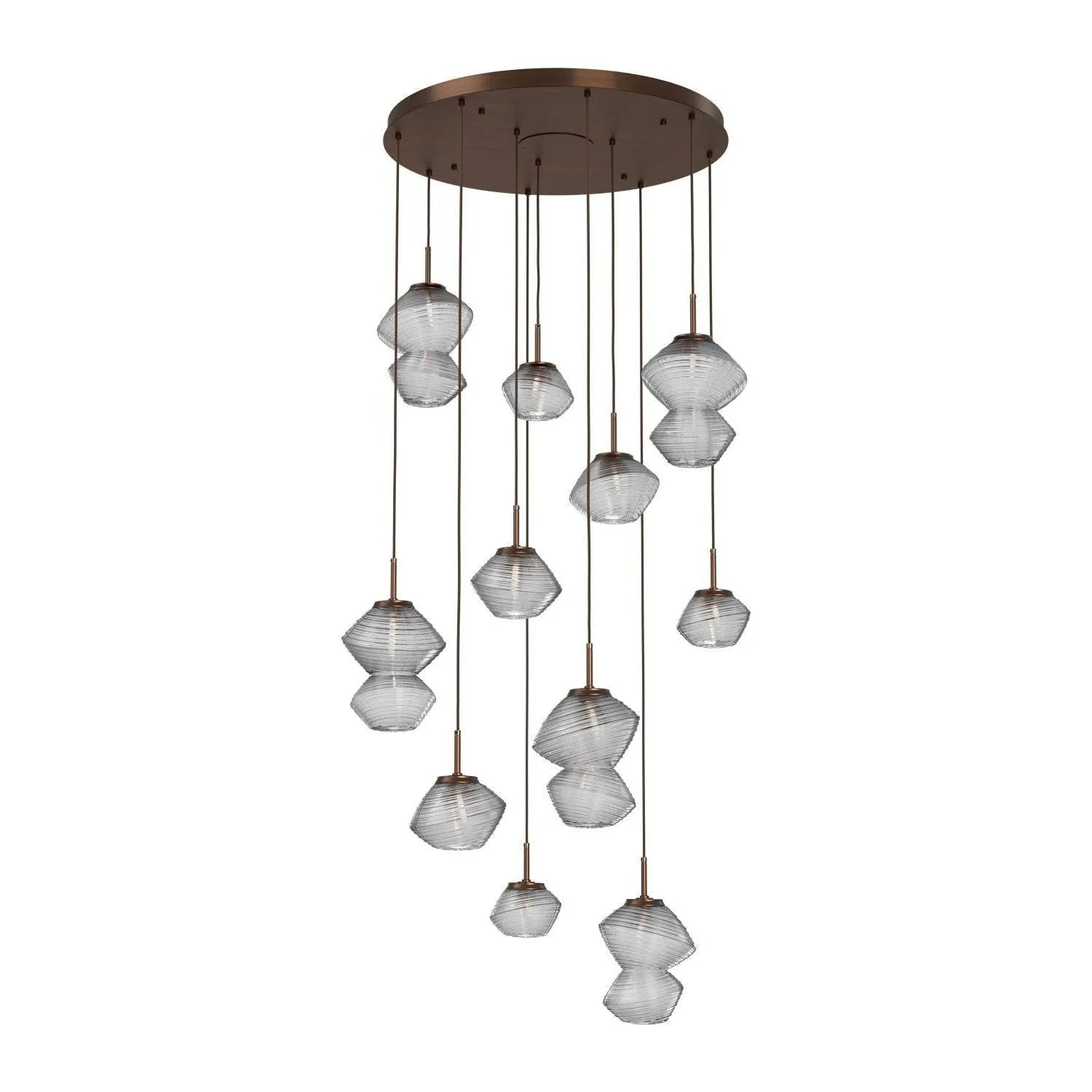 Hammerton Studio - CHB0089-11-RB-C-C01-L1 - LED Chandelier - Mesa - Oil Rubbed Bronze
