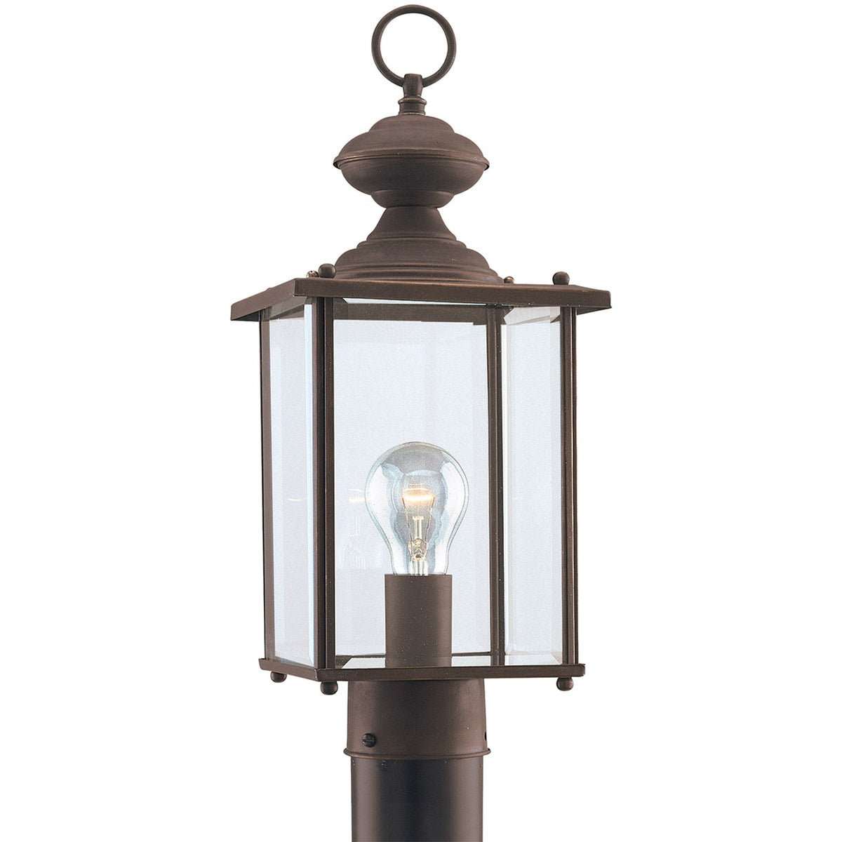 Generation Lighting Canada - 8257-71 - One Light Outdoor Post Lantern - Jamestowne - Antique Bronze