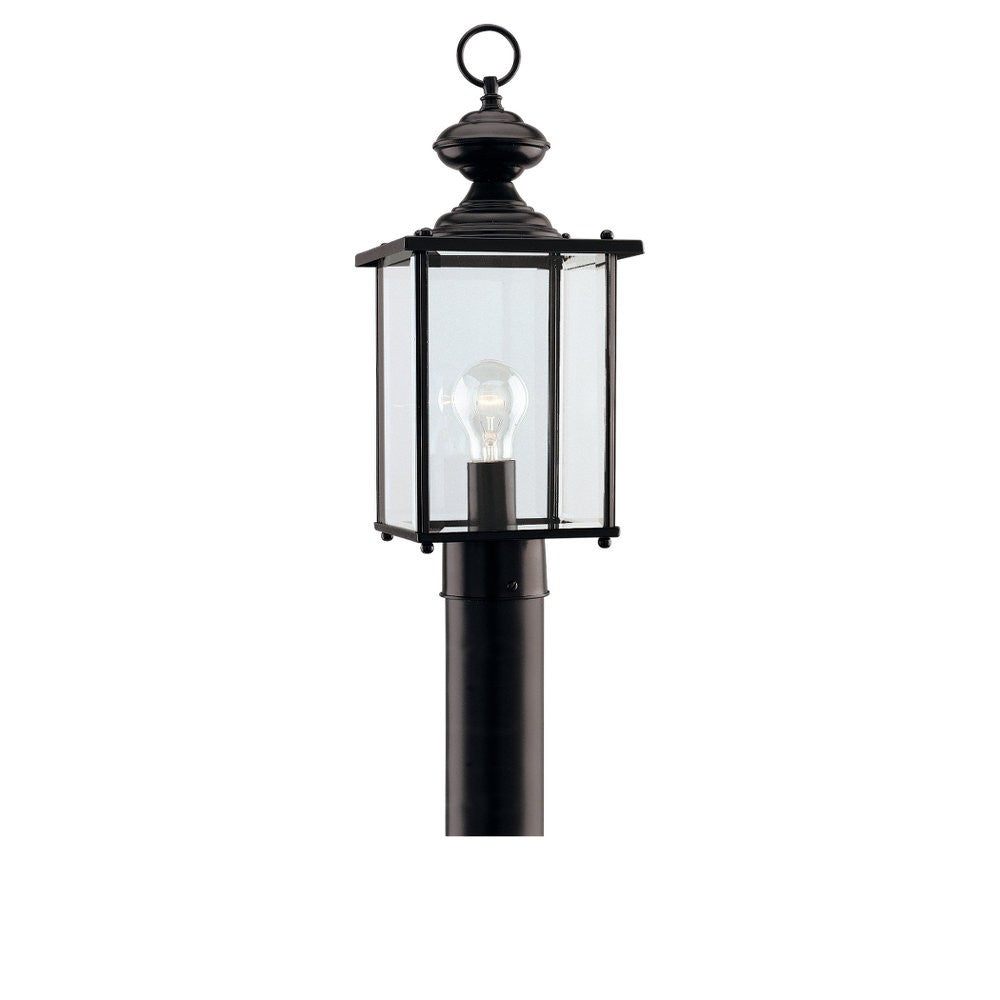 Generation Lighting Canada - 8257-12 - One Light Outdoor Post Lantern - Jamestowne - Black
