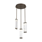 Hammerton Studio - CHB0090-03-FB-TL-001-L3 - LED Pendant - Tabulo - Flat Bronze
