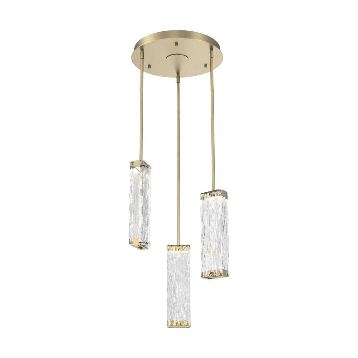 Hammerton Studio - CHB0090-03-GB-TT-001-L3 - LED Pendant - Tabulo - Gilded Brass