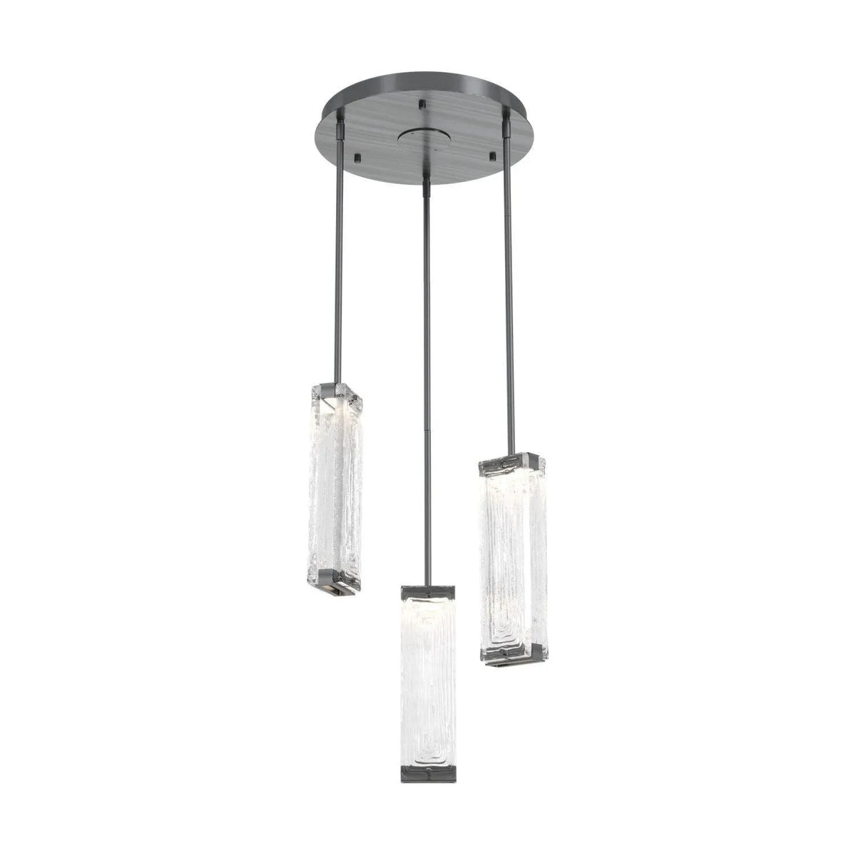 Hammerton Studio - CHB0090-03-GM-TL-001-L3 - LED Pendant - Tabulo - Gunmetal