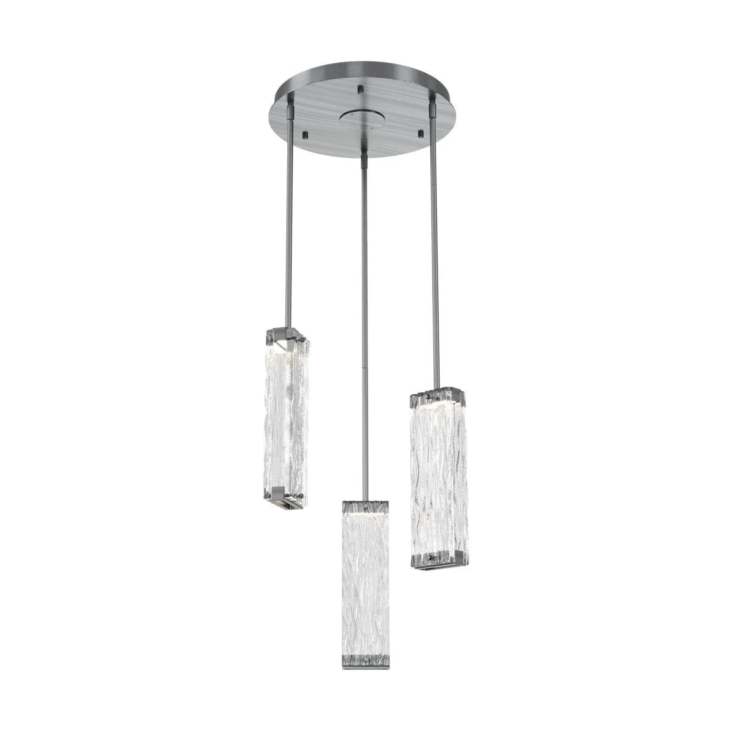 Hammerton Studio - CHB0090-03-GM-TT-001-L3 - LED Pendant - Tabulo - Gunmetal