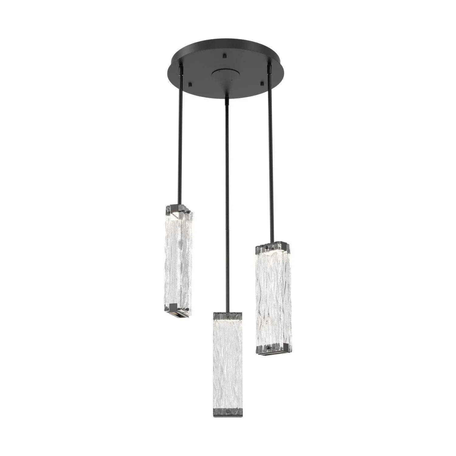 Hammerton Studio - CHB0090-03-MB-TT-001-L3 - LED Pendant - Tabulo - Matte Black