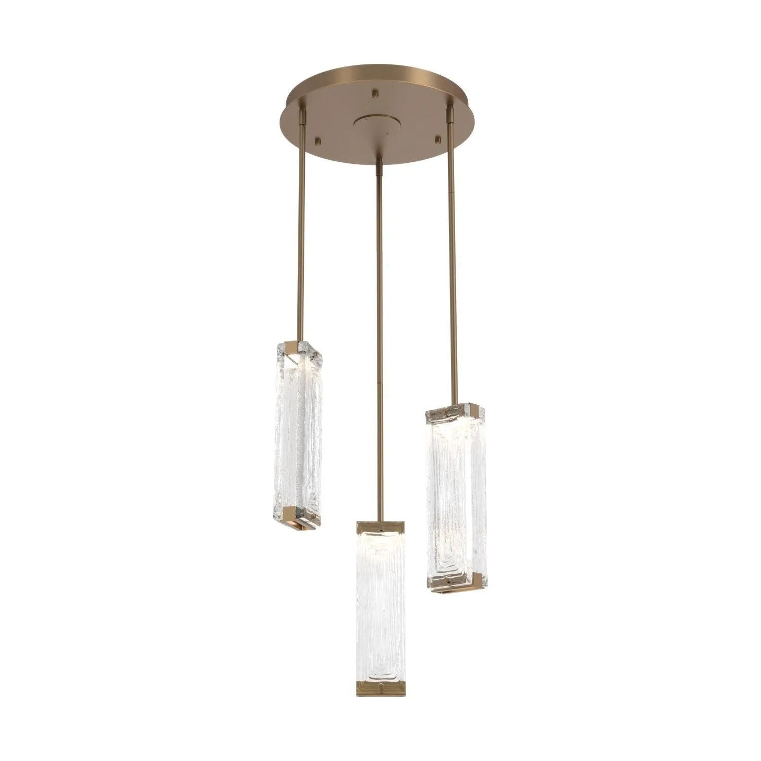 Hammerton Studio - CHB0090-03-NB-TL-001-L3 - LED Pendant - Tabulo - Novel Brass