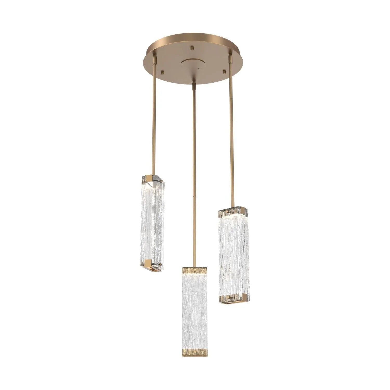Hammerton Studio - CHB0090-03-NB-TT-001-L3 - LED Pendant - Tabulo - Novel Brass