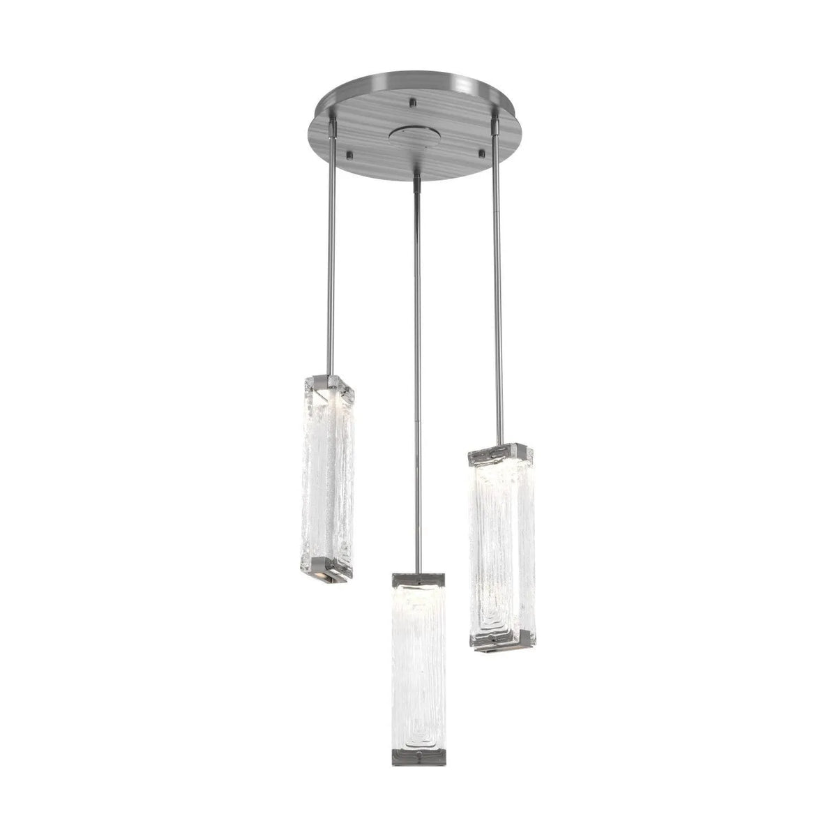 Hammerton Studio - CHB0090-03-SN-TL-001-L3 - LED Pendant - Tabulo - Satin Nickel
