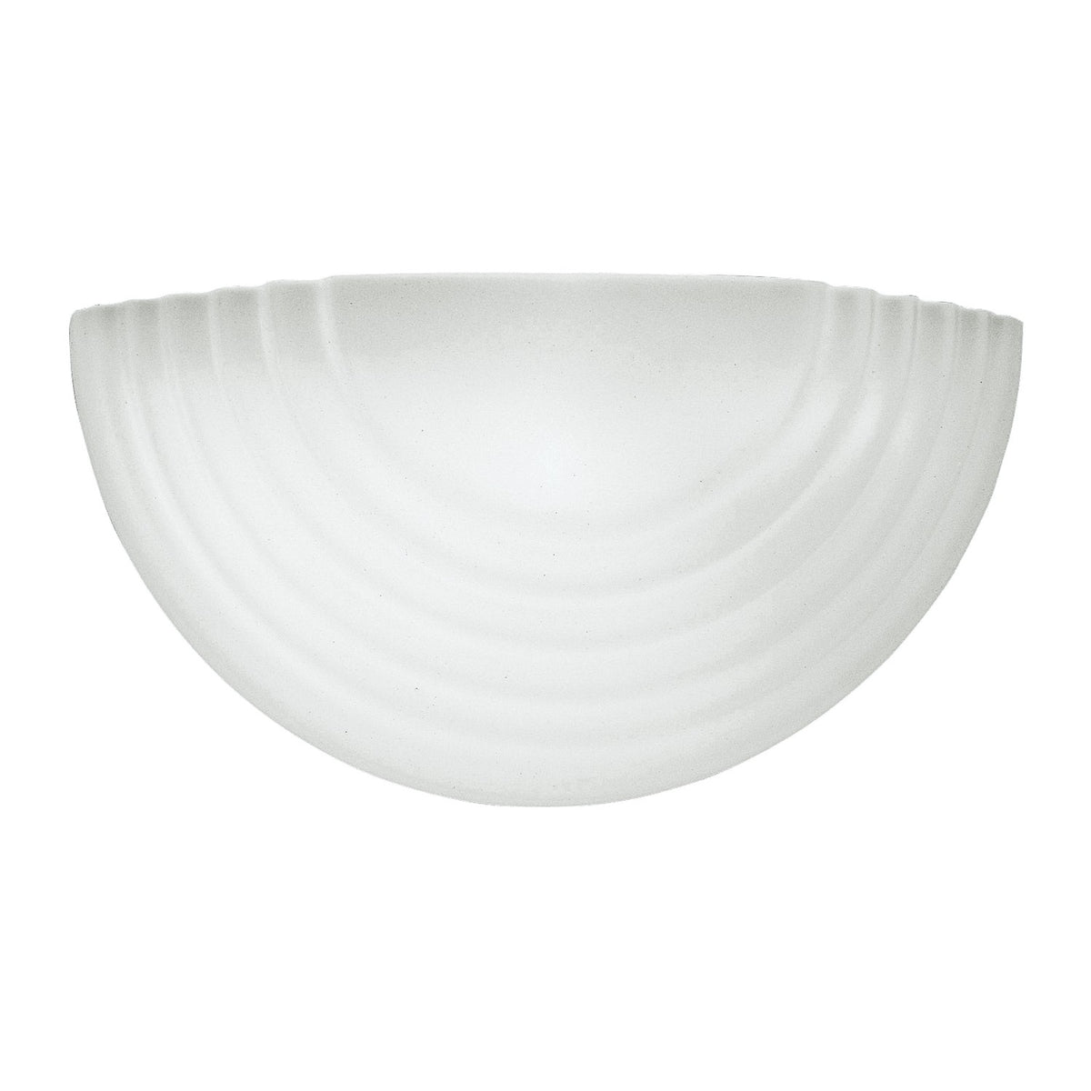 Generation Lighting Canada - 4123-15 - One Light Wall / Bath Sconce - Stepped Glass - White