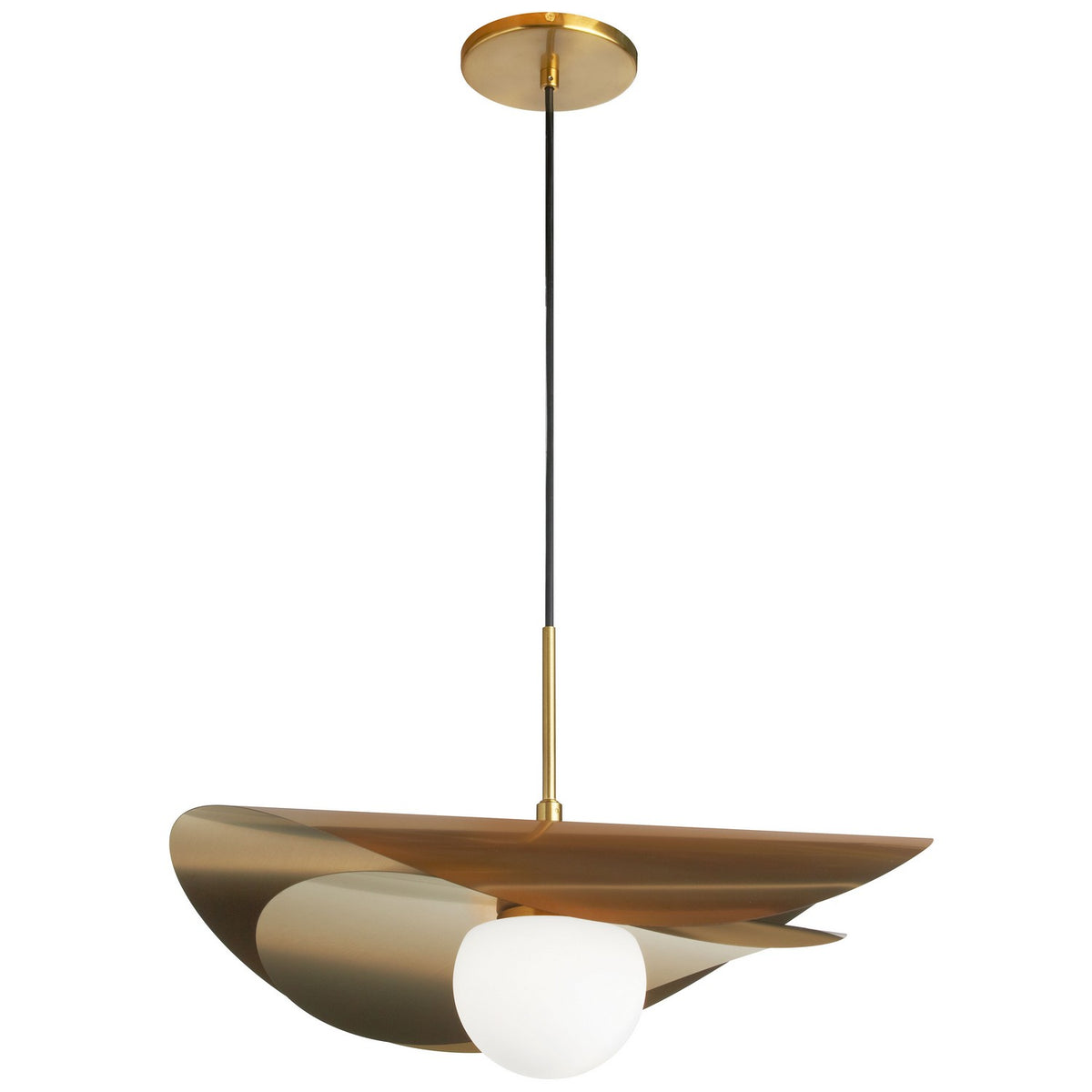 Dainolite Canada - PVN-2012LEDP-AGB - LED Pendant - Paven - Aged Brass