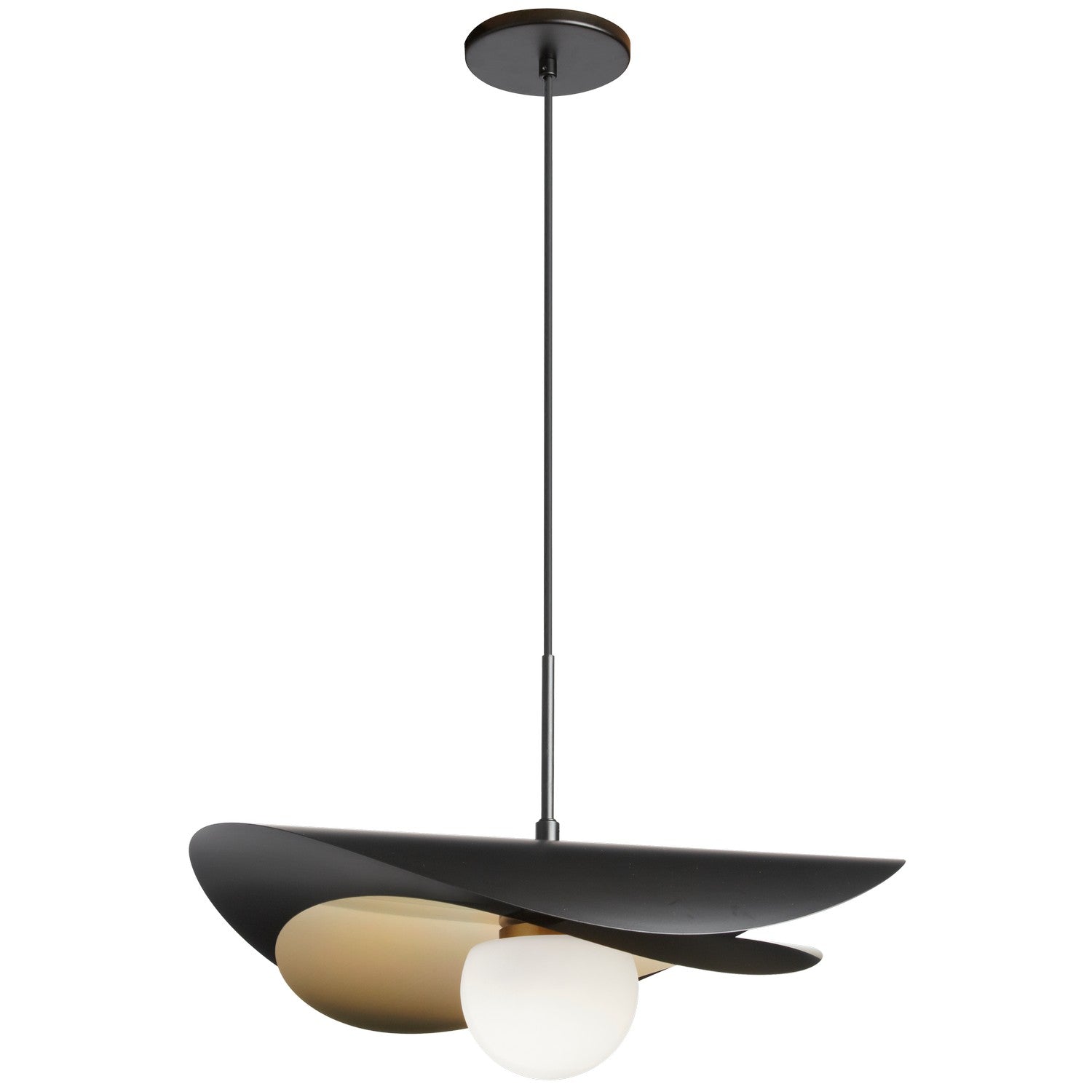 Dainolite Canada - PVN-2012LEDP-MB-AGB - LED Pendant - Paven - Matte Black