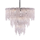 Kalco - 523255CH - Dix lumières Suspension - Gisel - Chrome poli