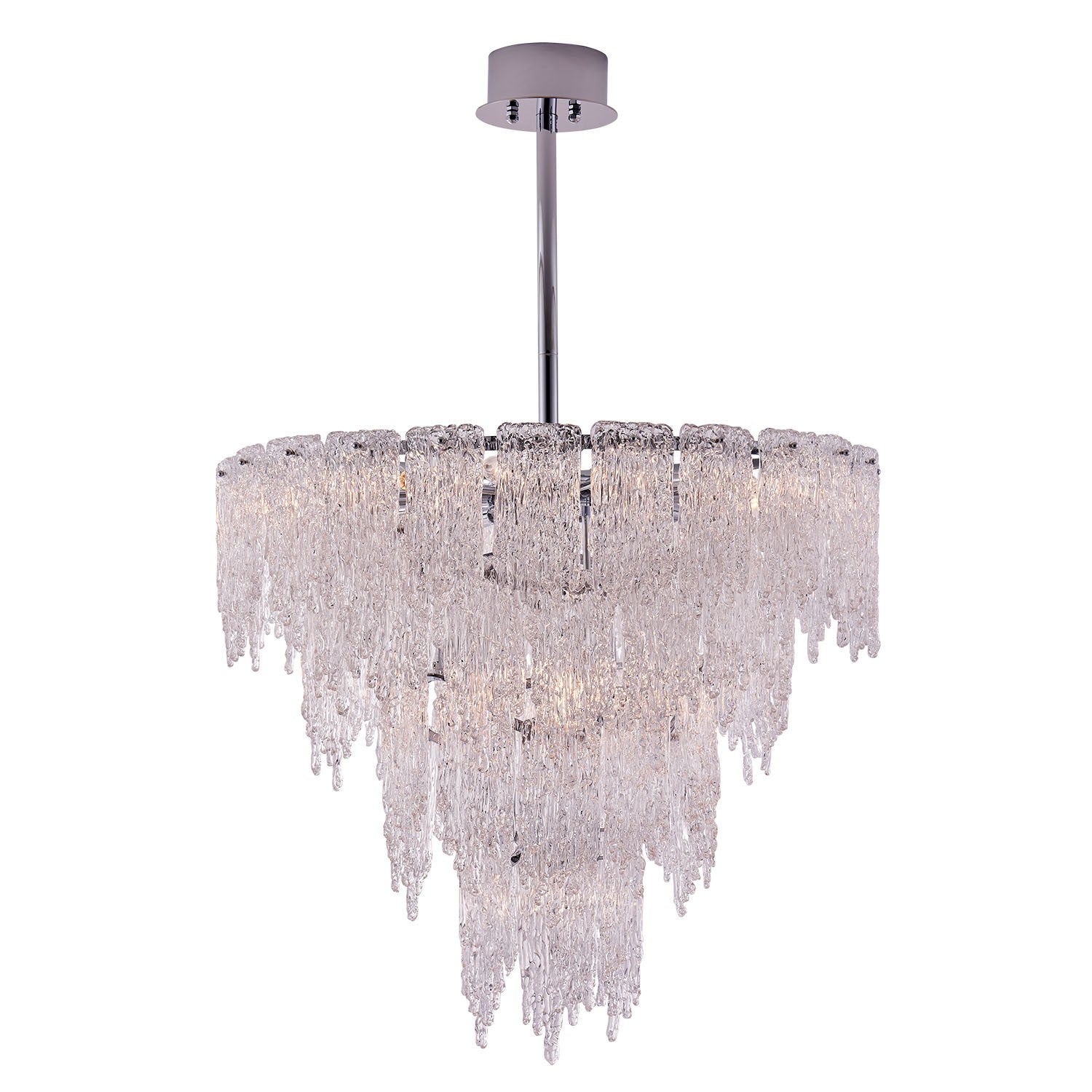 Kalco - 523256CH - 19 Lumières Suspension - Gisel - Chrome poli