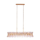 Kalco - 523661OL - Île des 12 Lumières Suspension - Feuille d'or oxydée - Gossamer