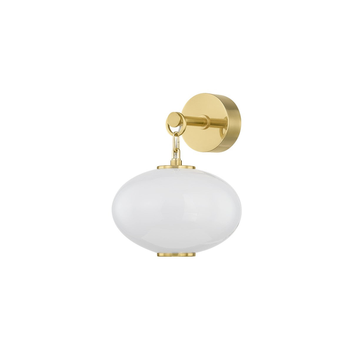 Corbett Lighting Canada - 473-01-VPB - LED Wall Sconce - Nephele - Vintage Polished Brass