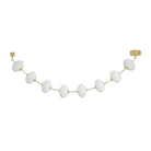 Corbett Lighting Canada - 473-09-VPB - LED Pendant - Nephele - Vintage Polished Brass