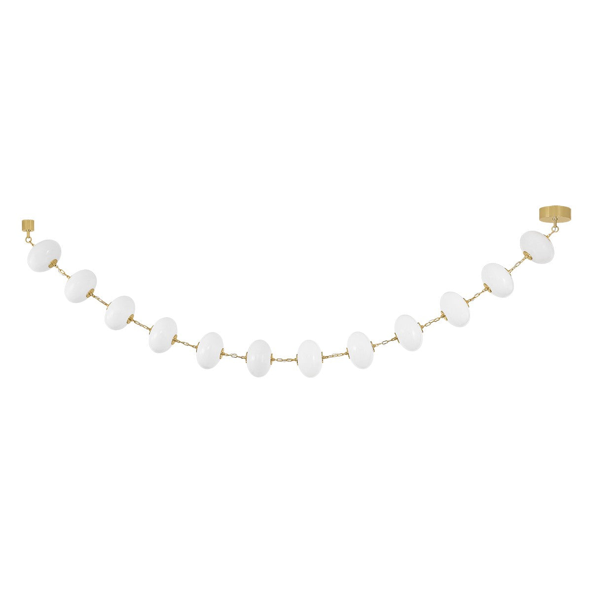 Corbett Lighting Canada - 473-10-VPB - LED Chandelier - Nephele - Vintage Polished Brass