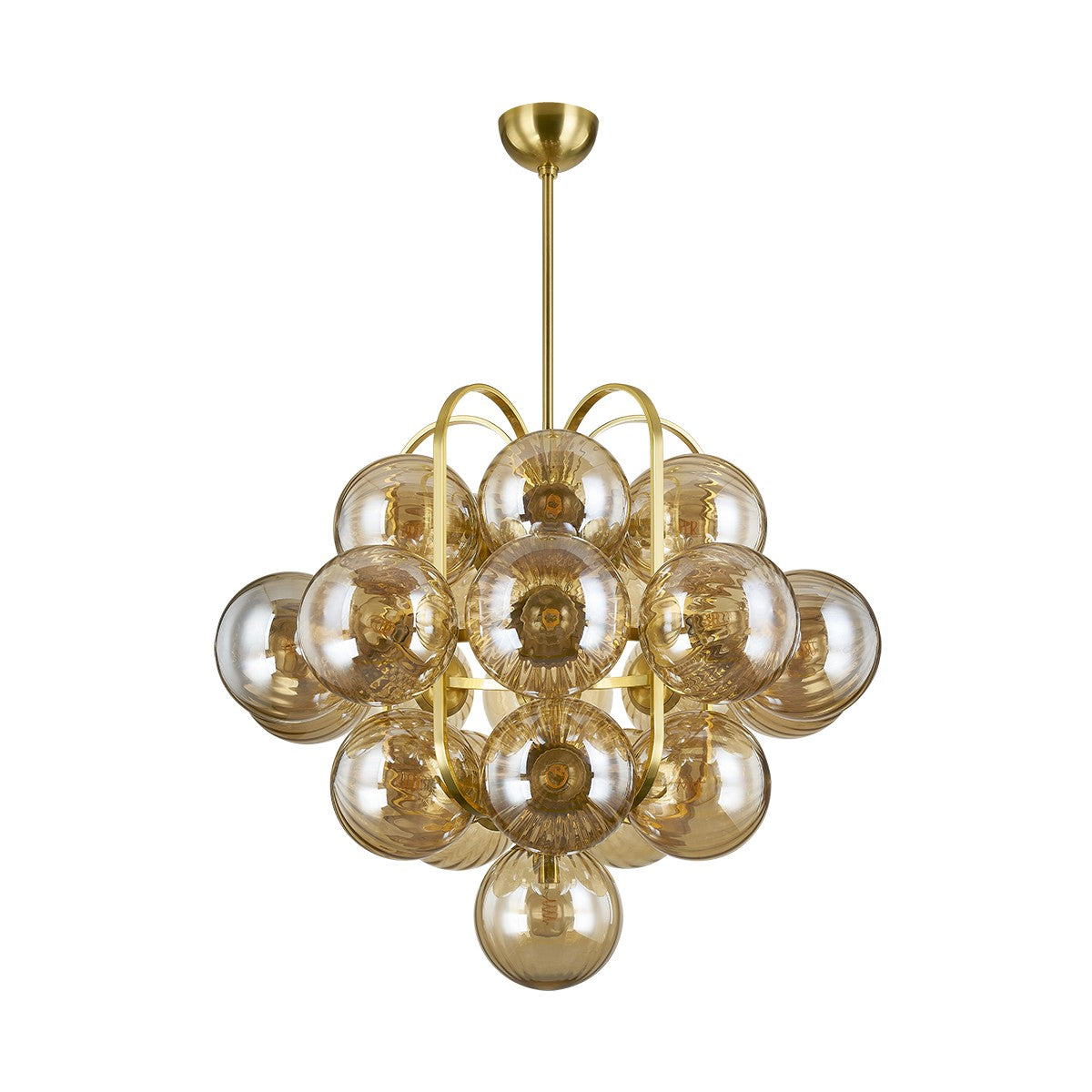 Corbett Lighting Canada - 476-45-VPB - 21 Lumières Suspendu - Cronus - Laiton poli vintage