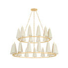 Corbett Lighting Canada - 480-55-VGL - 27 Lumières Suspendu - Tirana - Feuille d'or vintage