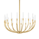 Corbett Lighting Canada - 481-28-VB - DEL Suspendu - Amalthea - Laiton vintage