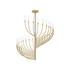 Corbett Lighting Canada - 481-42-VB - DEL Suspendu - Amalthea - Laiton vintage