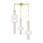 Corbett Lighting Canada - 482-37-VB - DEL Suspendu - Corbin - Laiton vintage