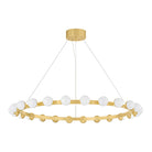 Corbett Lighting Canada - 484-45-VB - DEL Suspendu - Linus - Laiton vintage