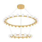 Corbett Lighting Canada - 484-46-VB - DEL Suspendu - Linus - Laiton vintage