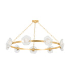 Corbett Lighting Canada - 485-61-VGL - LED Chandelier - Almandine - Vintage Gold Leaf