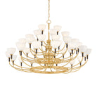 Corbett Lighting Canada - 489-49-VB/BRZ - DEL Suspendu - Brahma - Laiton/Bronze poli vintage