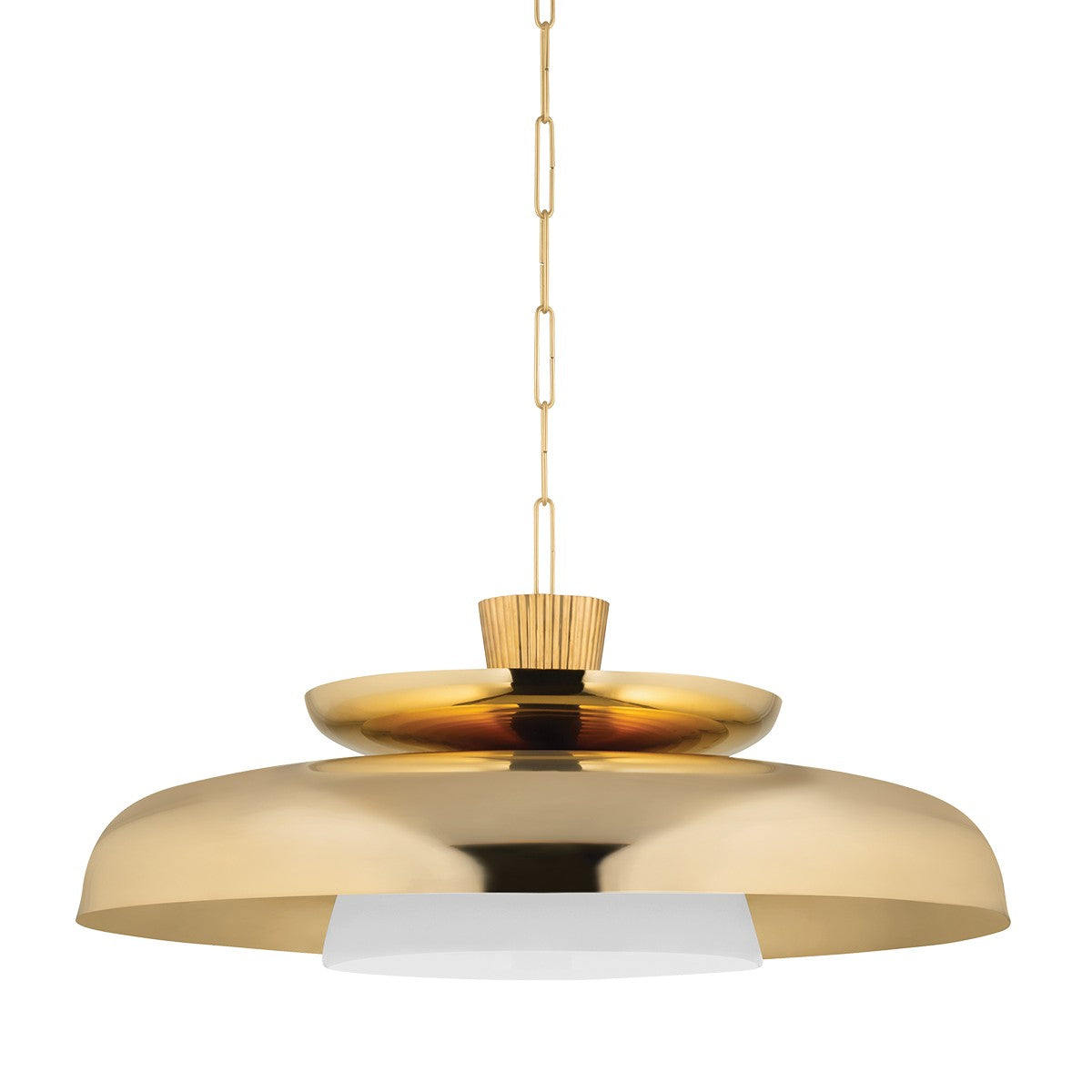 Corbett Lighting Canada - 493-34-VB - One Light Pendant - Ravenna - Vintage Brass