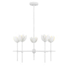 LED Meridian M100131BQW Suspendu en blanc biscuit