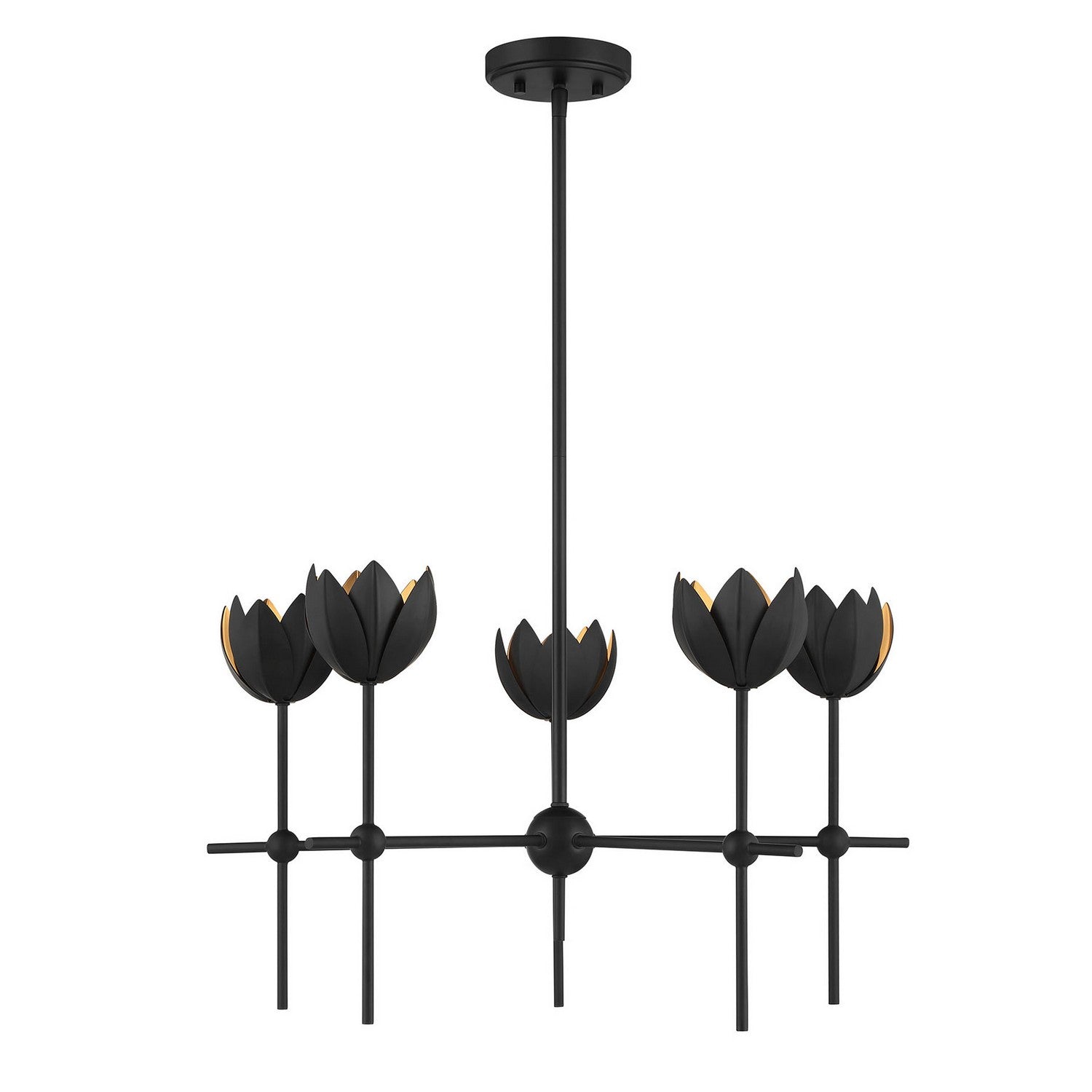 LED Meridian M100131MBK Suspendu en noir mat