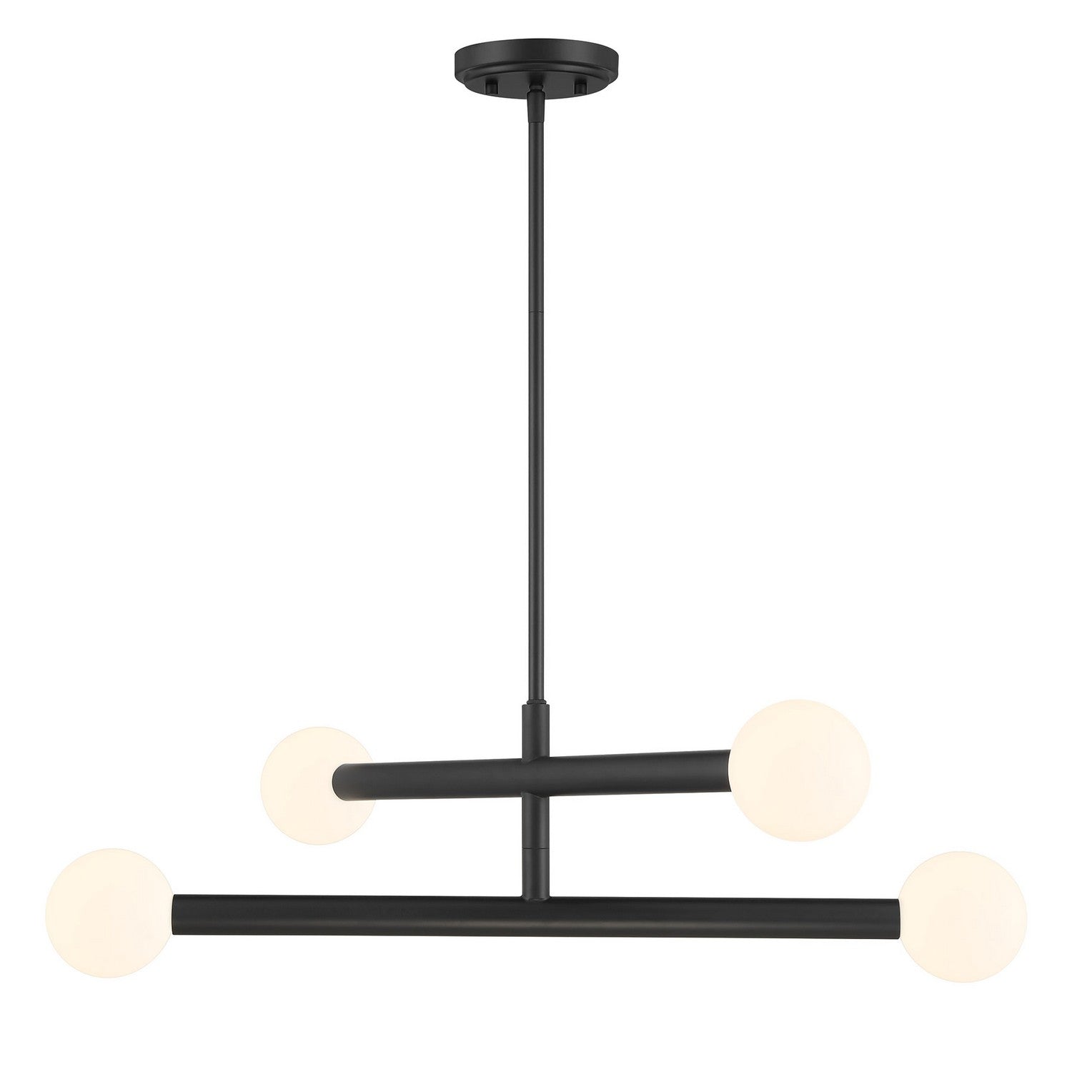 Meridian M100133MBK LED Chandelier in Matte Black