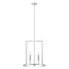 Meridian M7044CH Four Light Pendant in Chrome