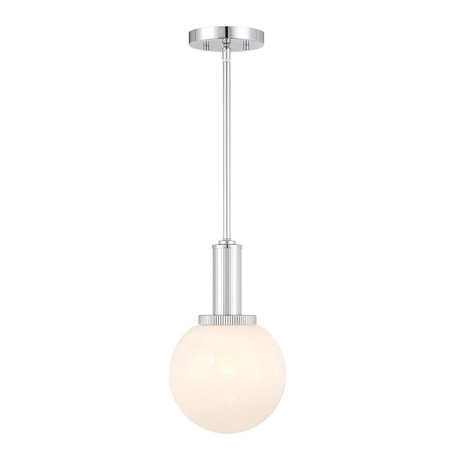 Meridian M7050CH One Light Pendant in Chrome