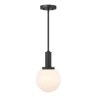 Meridian M7050MBK One Light Pendant in Matte Black