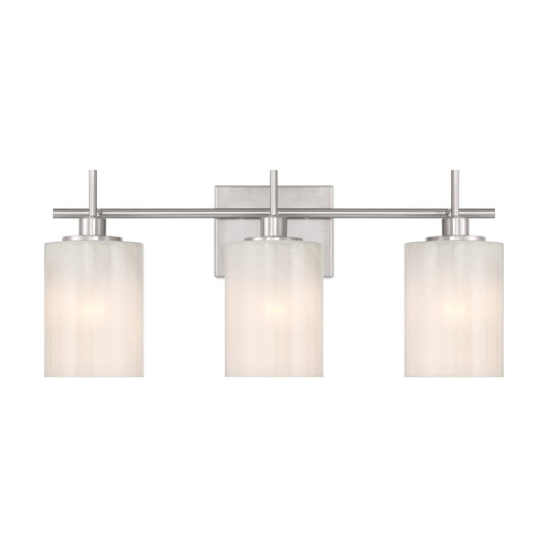 Meuble-lavabo Meridian à trois lumières