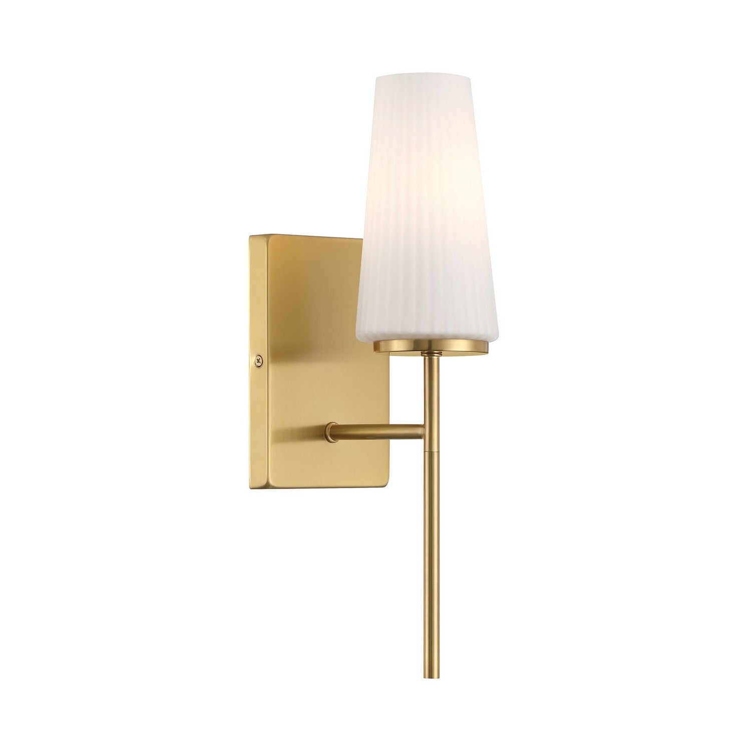 Lumière Meridian M90115NB Une lampe Murale en laiton naturel