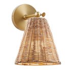 Lumière Meridian M90118NB Une lampe Murale en laiton naturel