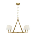 Visual Comfort Studio Canada - CC1724BBS - Four Light Chandelier - Perth - Burnished Brass