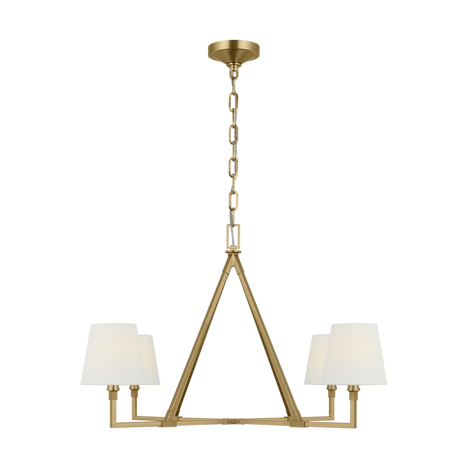 Visual Comfort Studio Canada - CC1724BBS - Four Light Chandelier - Perth - Burnished Brass