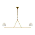 Visual Comfort Studio Canada - CC1732BBS - Two Light Linear Chandelier - Perth - Burnished Brass
